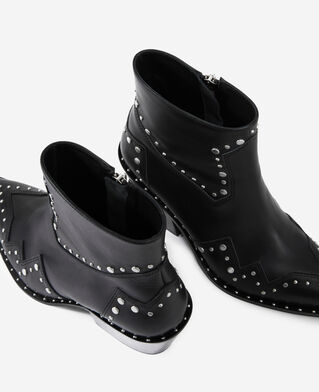 The Kooples F BLACK heeled leather boots