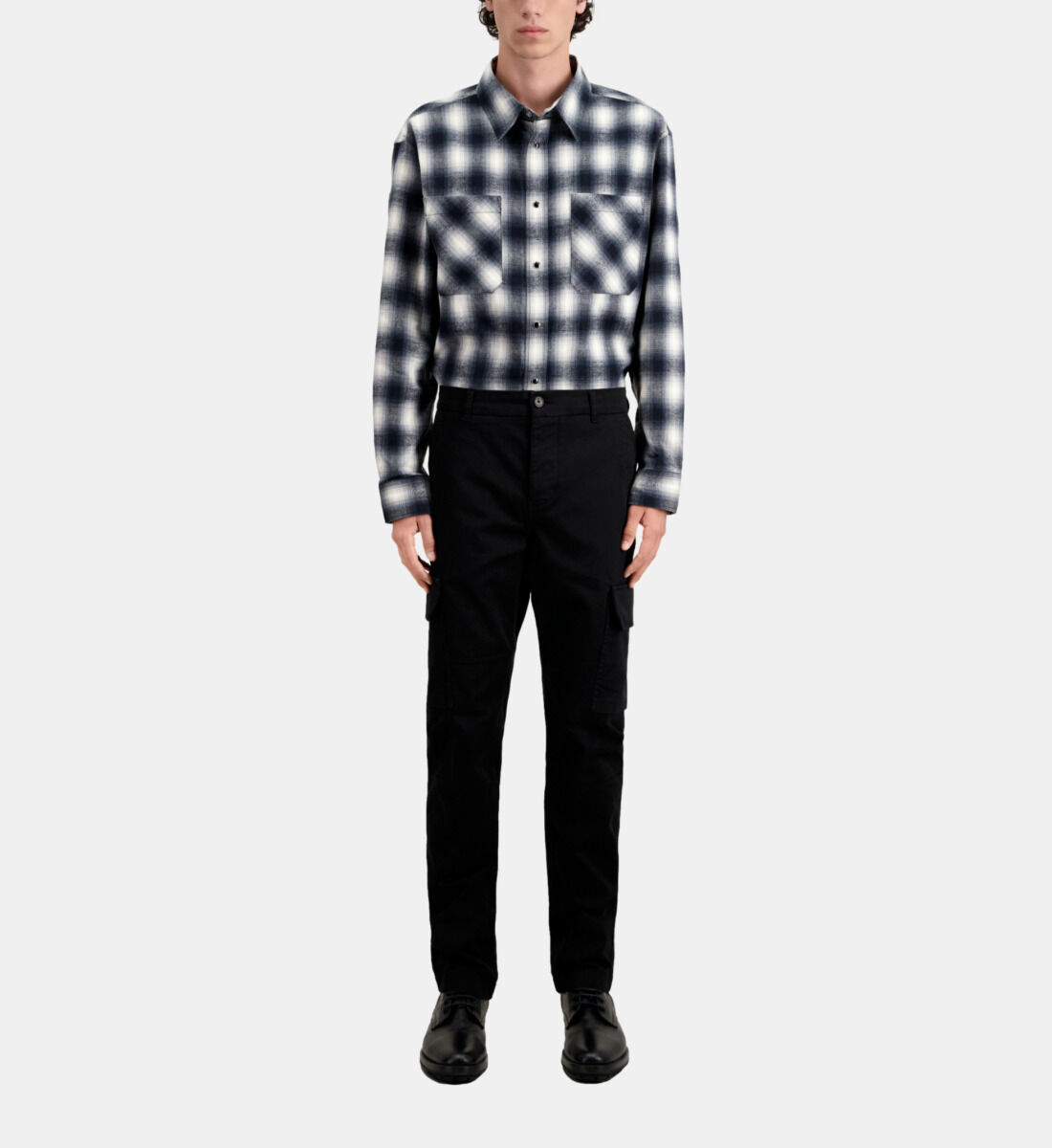 Cargo shop plaid pants