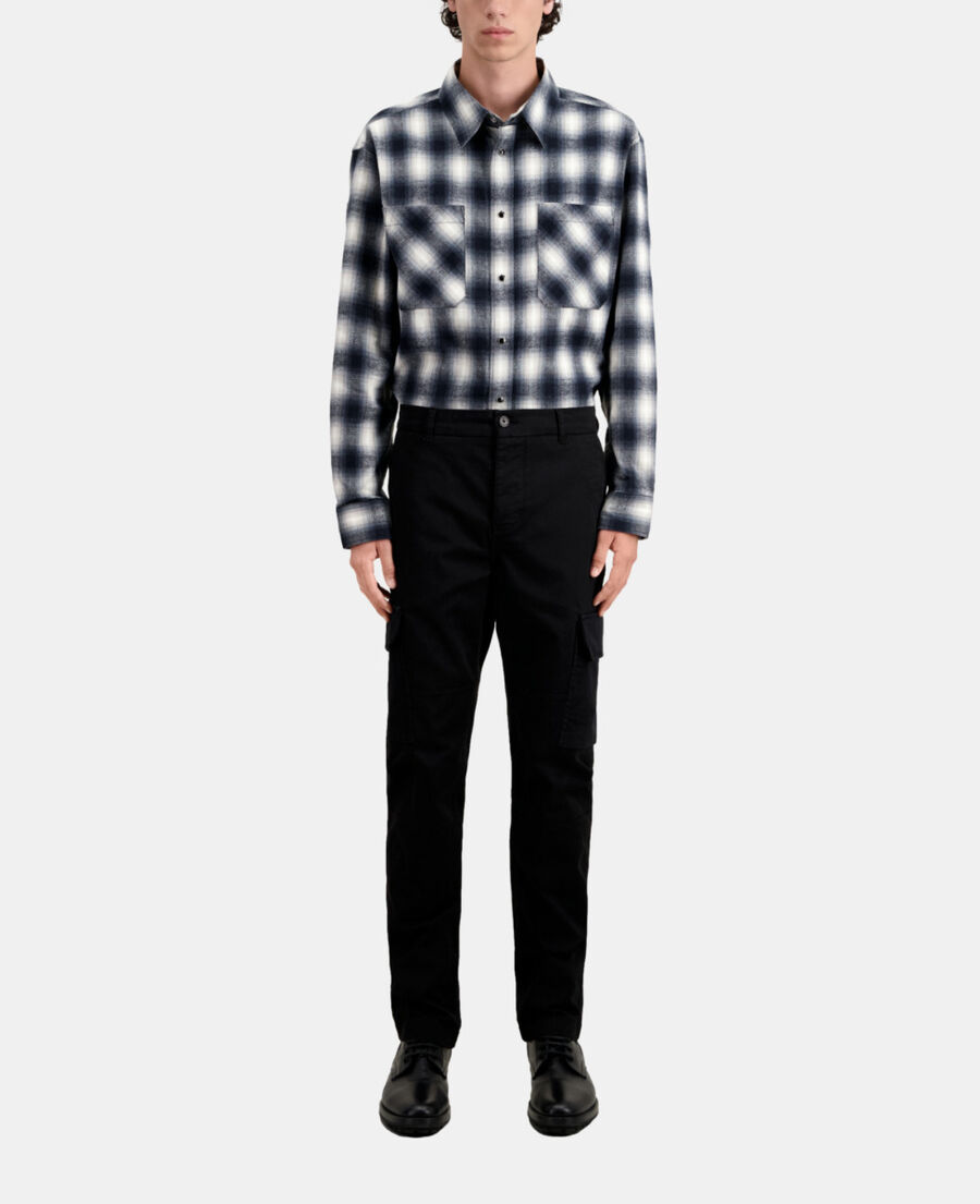 black cargo pants