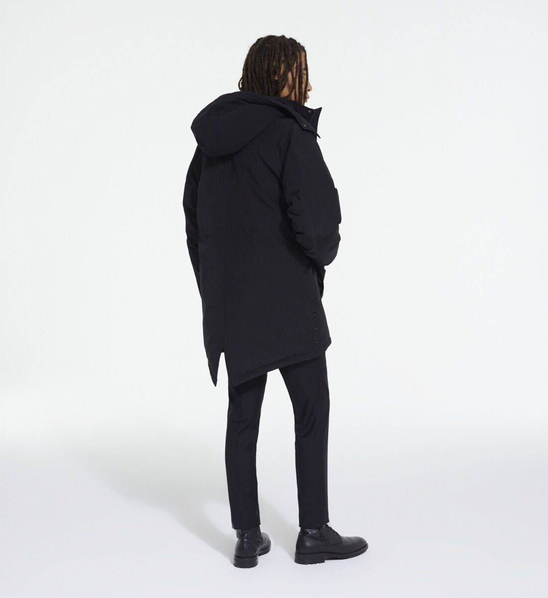 Black shop parka sale