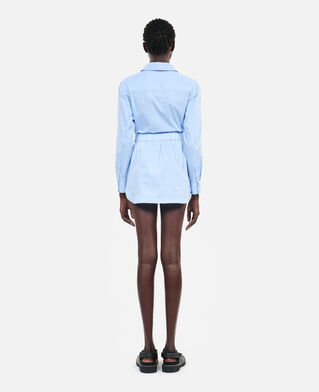 The Kooples DAMEN BLUE WHITE kurzer rock mit streifen