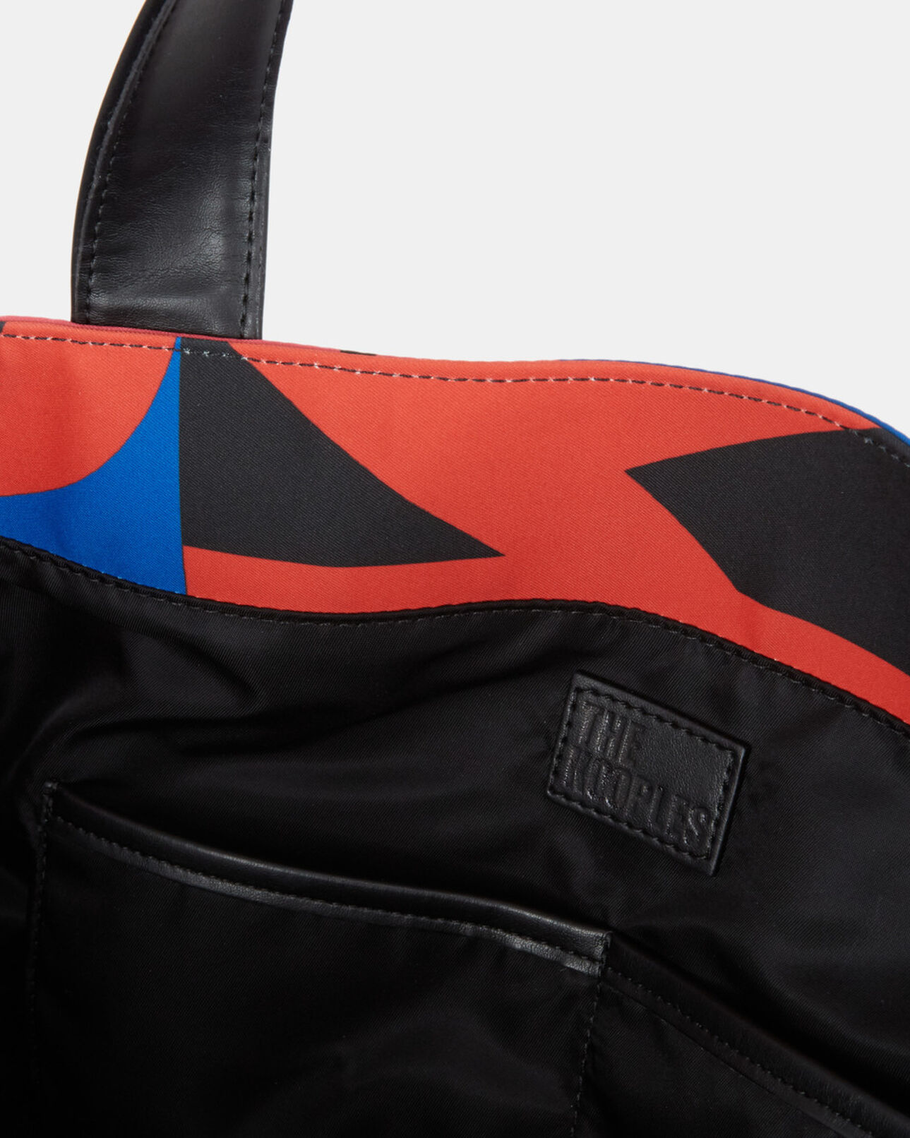 The Kooples MIXTE MULTICOLOR sac cabas logo multicolore
