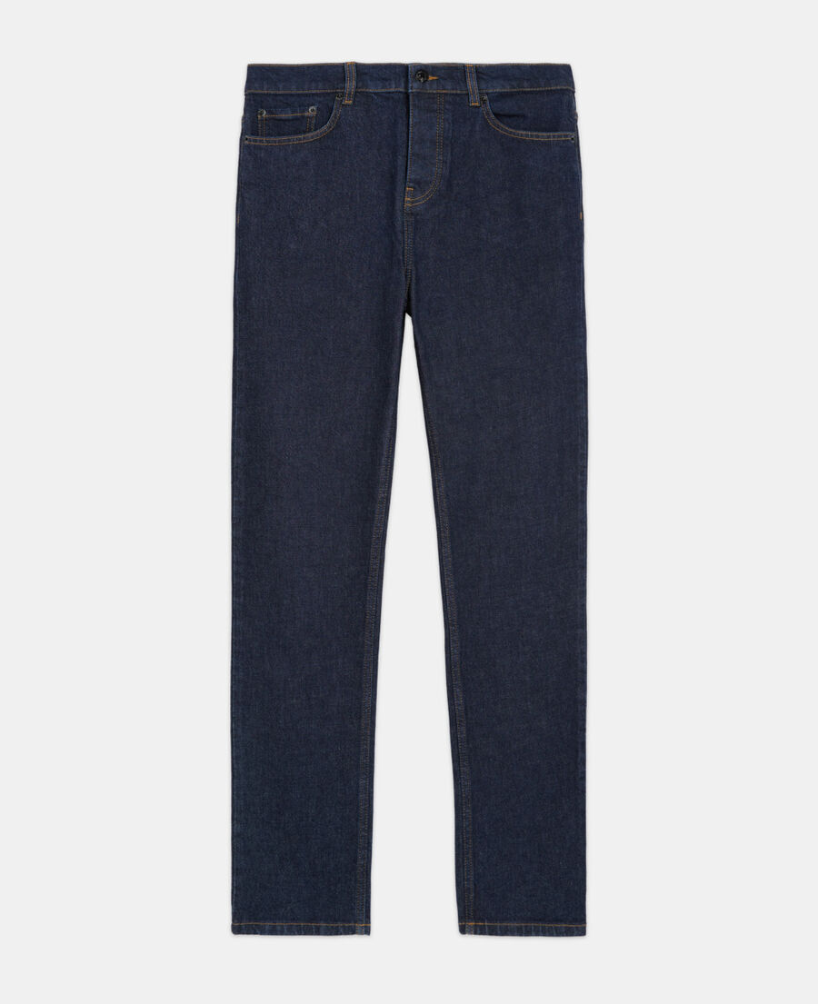 blue slim-fit jeans