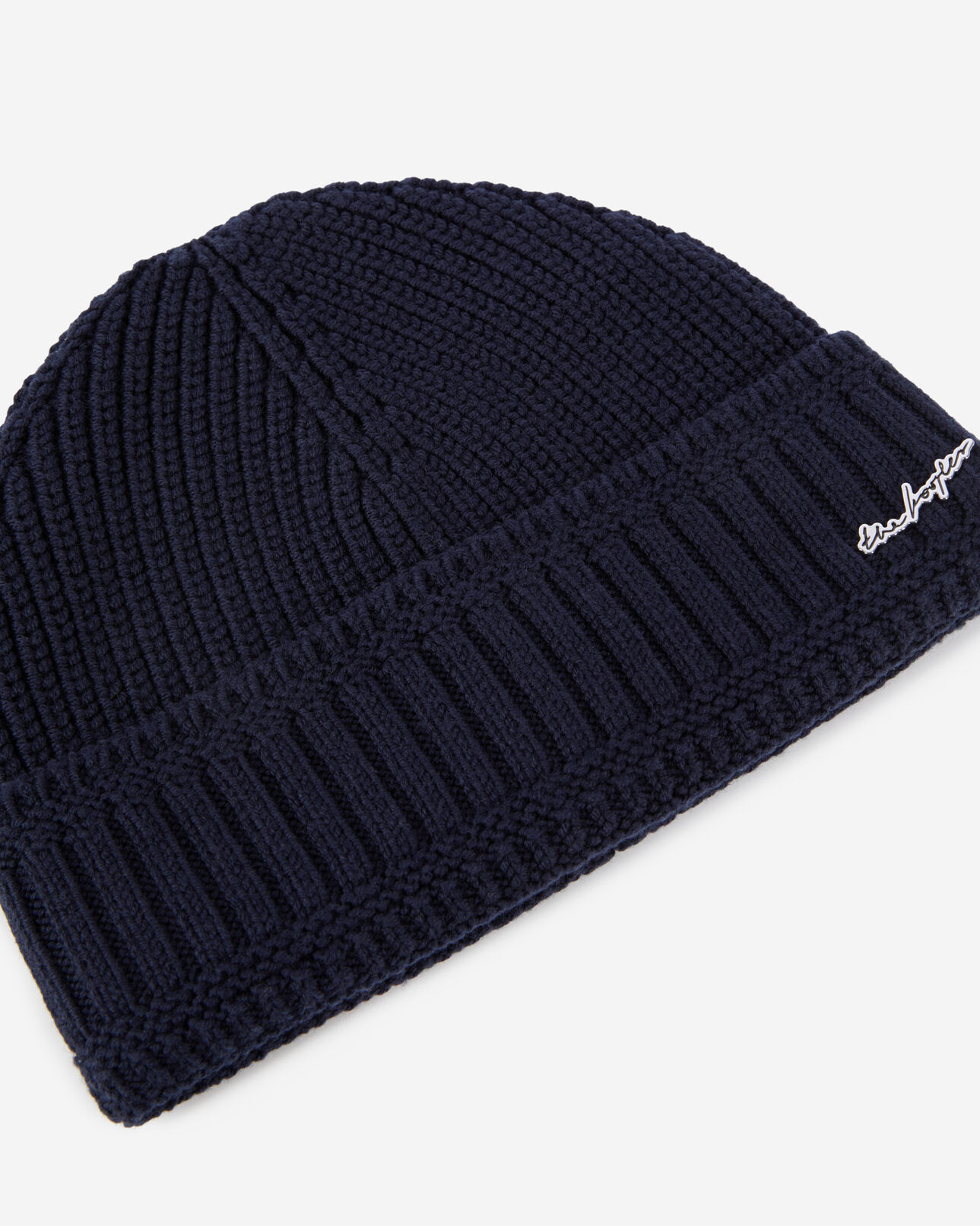 The Kooples MIXTE DARK BLUE bonnet en laine bleu
