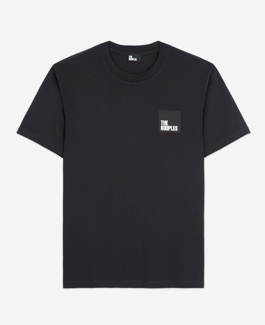 black t-shirt