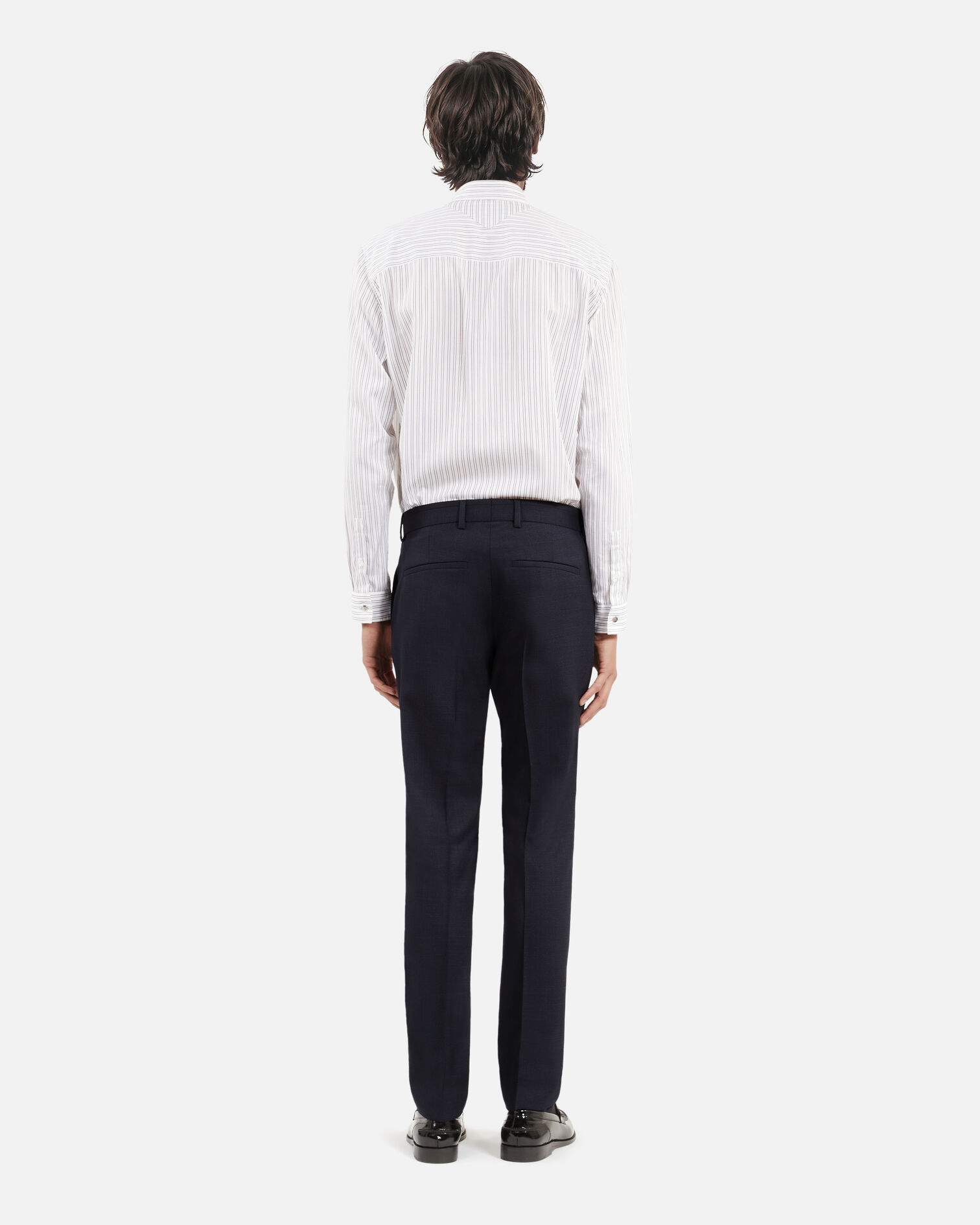 Pantalon de costume pied de puce bleu, NAVY, hi-res image number null