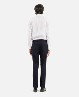 The Kooples HERREN NAVY anzughose flohfuß blau