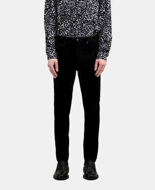 The Kooples HOMME BLACK BRUT jean slim noir