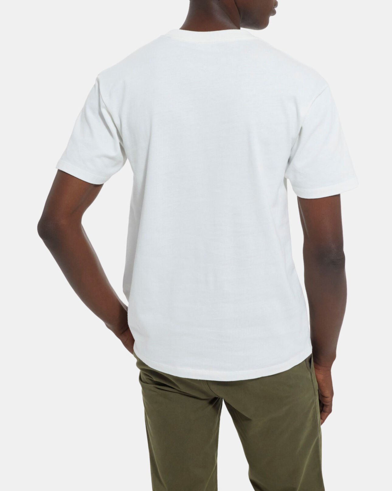 The Kooples MEN LIGHT BEIGE beige t-shirt with screen print
