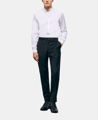 The Kooples H BLACK black wool suit pants