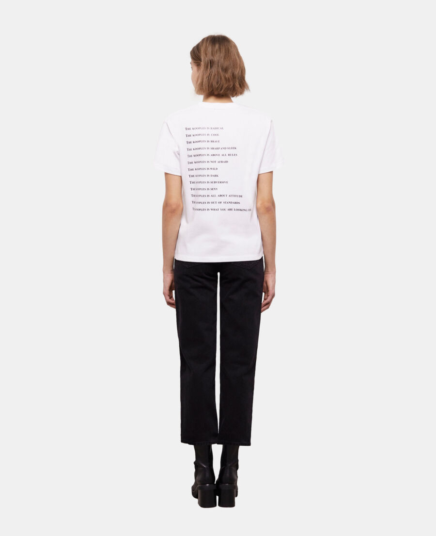 women's white what is t-shirt