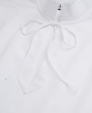 The Kooples F WHITE white blouse with broderie anglaise