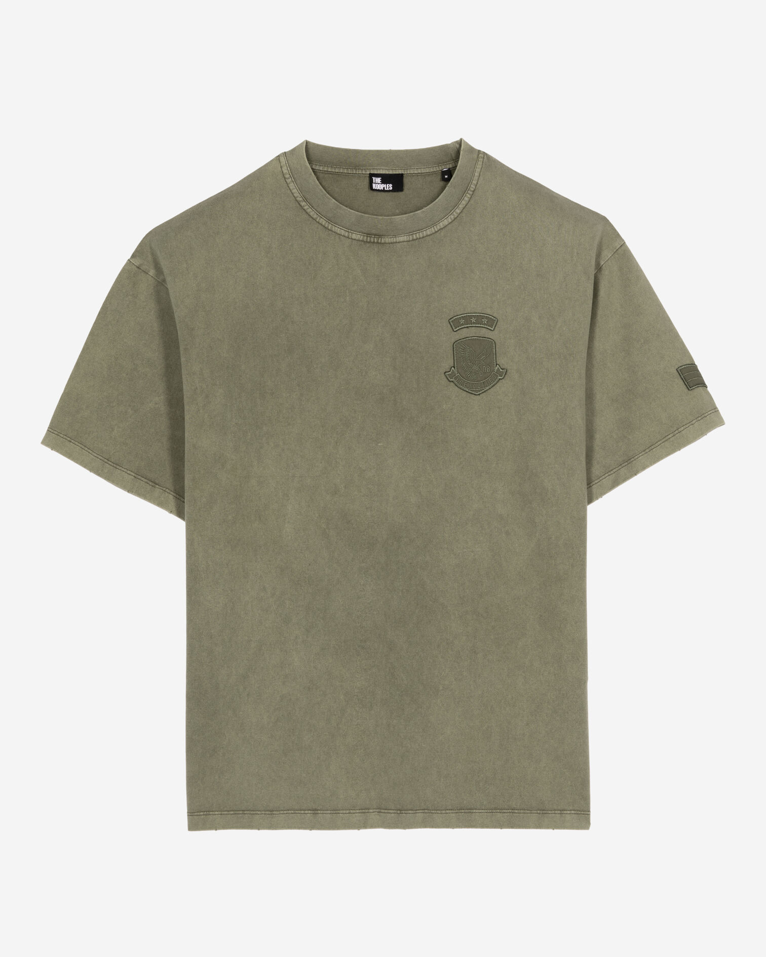 Camiseta parches caqui, KAKI, hi-res image number null
