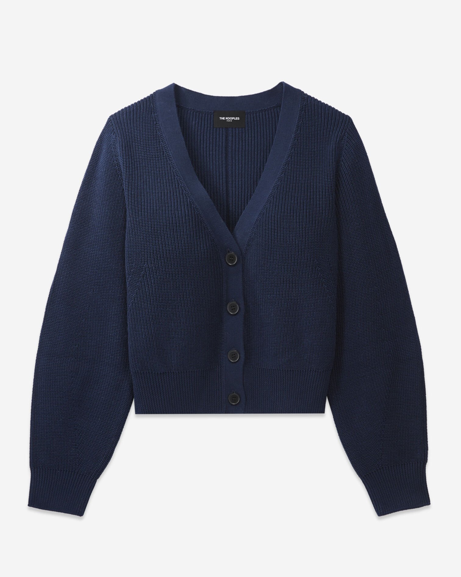 Cropped cardigan, DARK NAVY, hi-res image number null