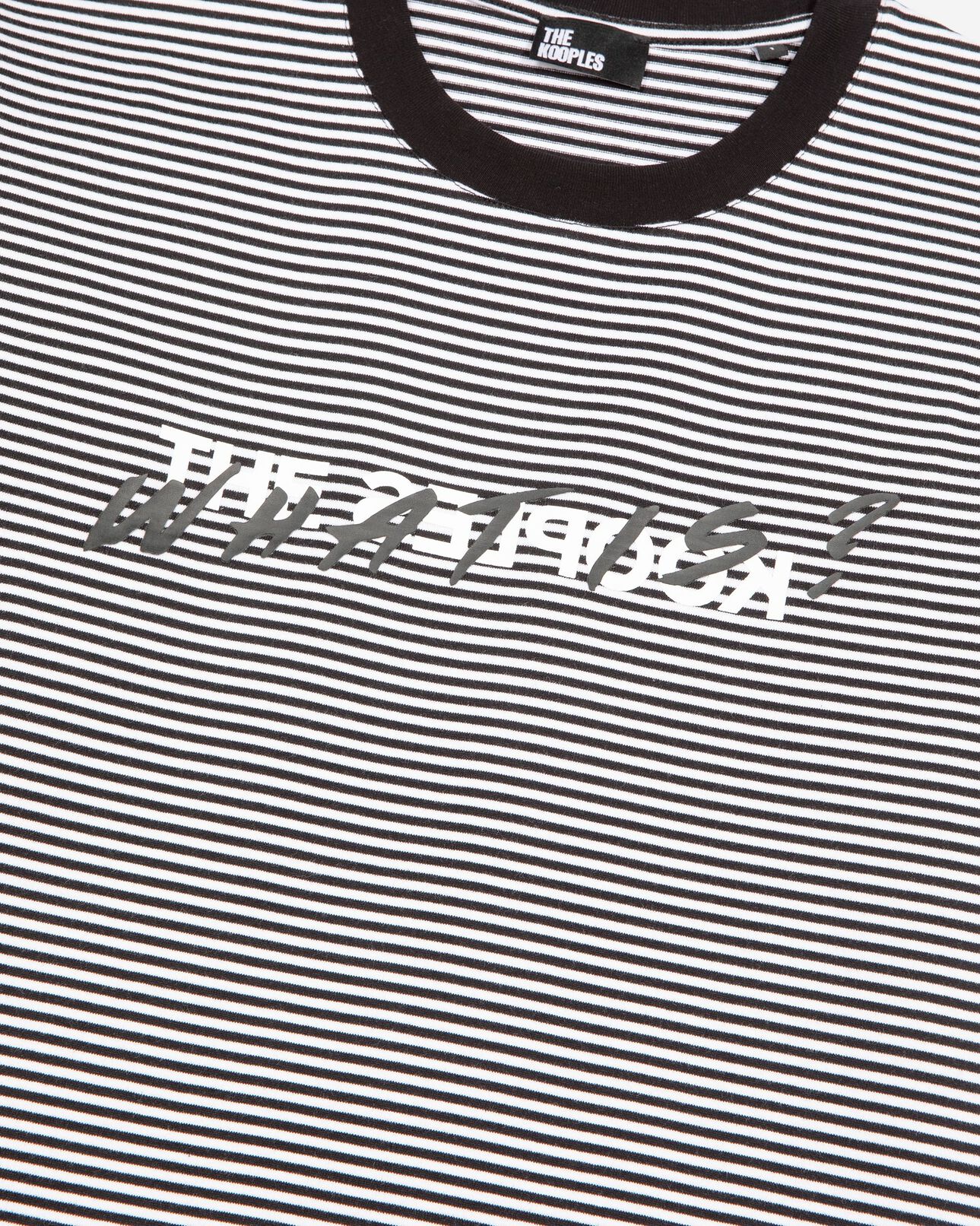 The Kooples FEMME ECRU t-shirt what is à rayures écru
