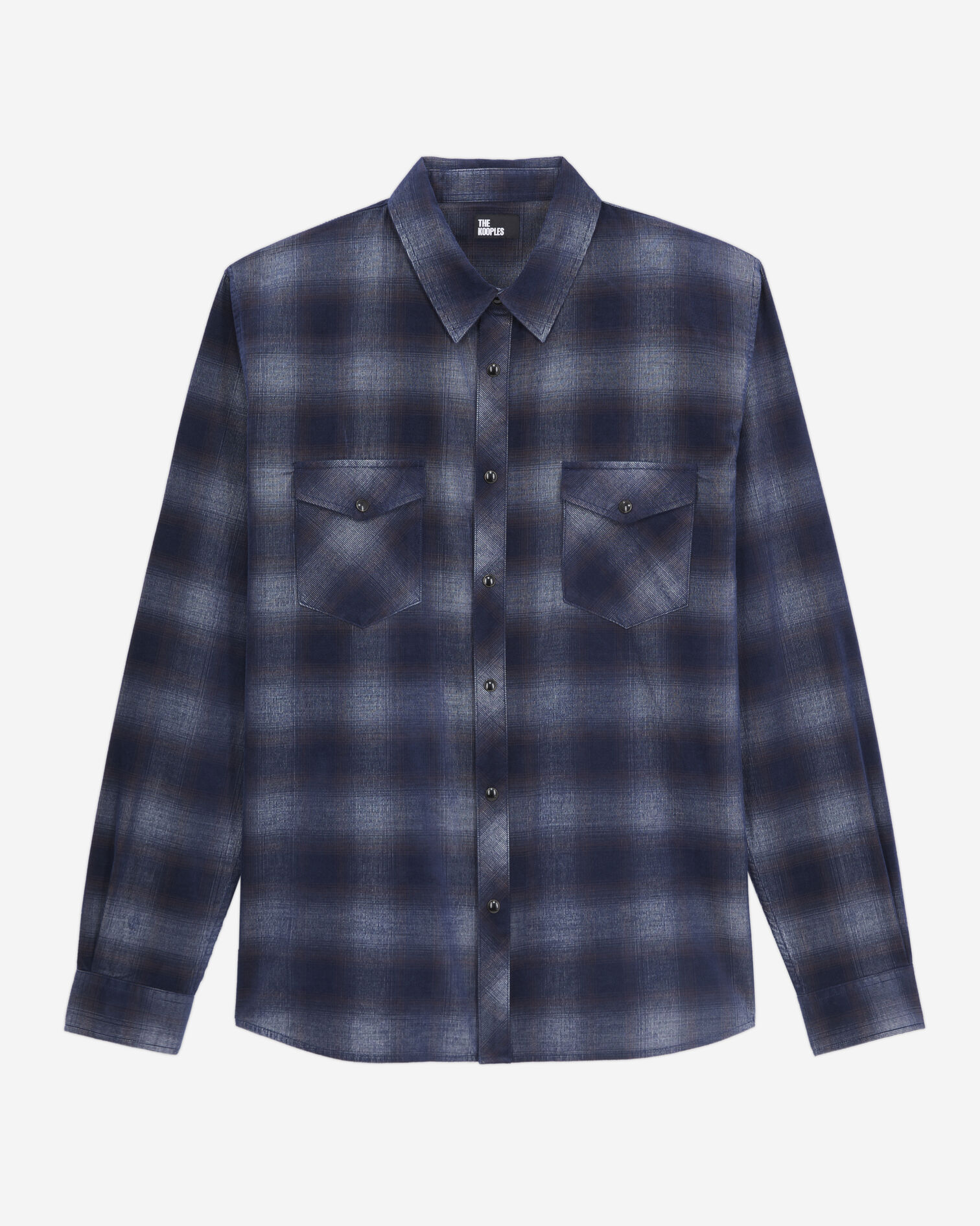 Chemise à carreaux bleus, NAVY, hi-res image number null