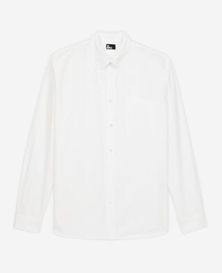 The Kooples MEN WHITE white cotton shirt