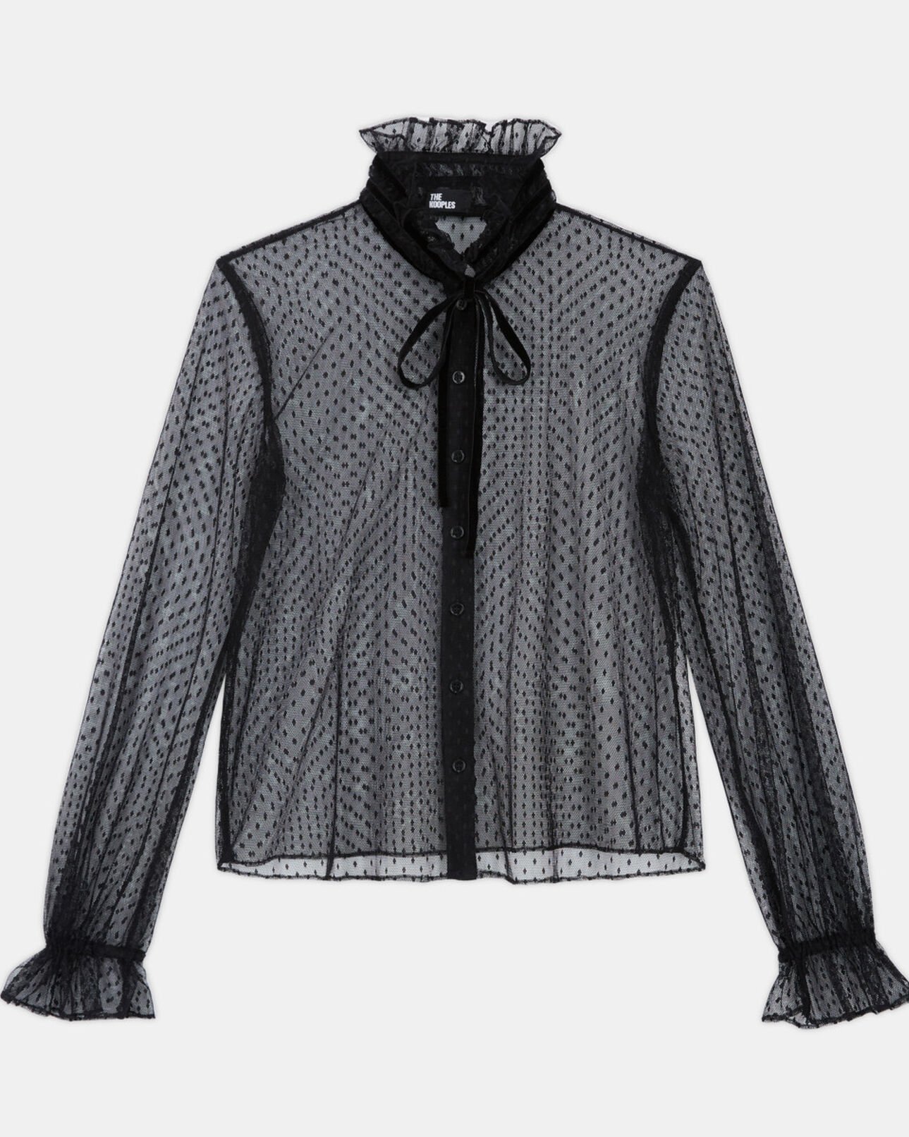 The Kooples WOMEN BLACK black top