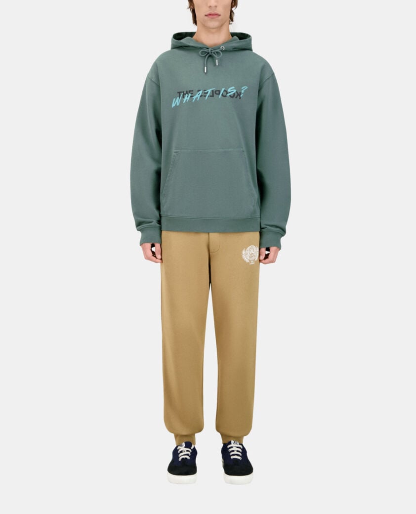 The Kooples HOMME FOREST sweatshirt &agrave; capuche what is vert
