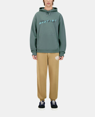 The Kooples HOMME FOREST sweatshirt &agrave; capuche what is vert