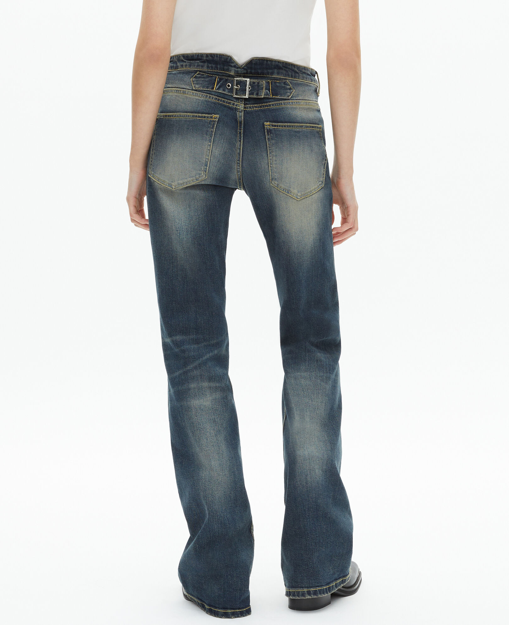 The Kooples WOMEN USED blue flare jeans