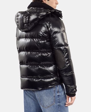 The Kooples MEN BLACK black blazon down jacket