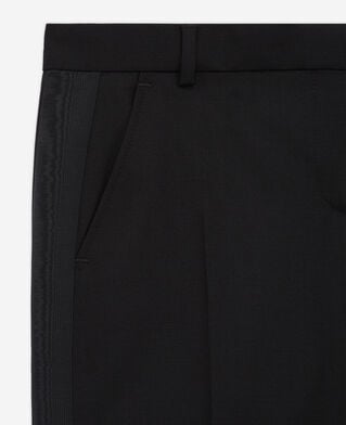 The Kooples WOMEN BLACK black wool pants