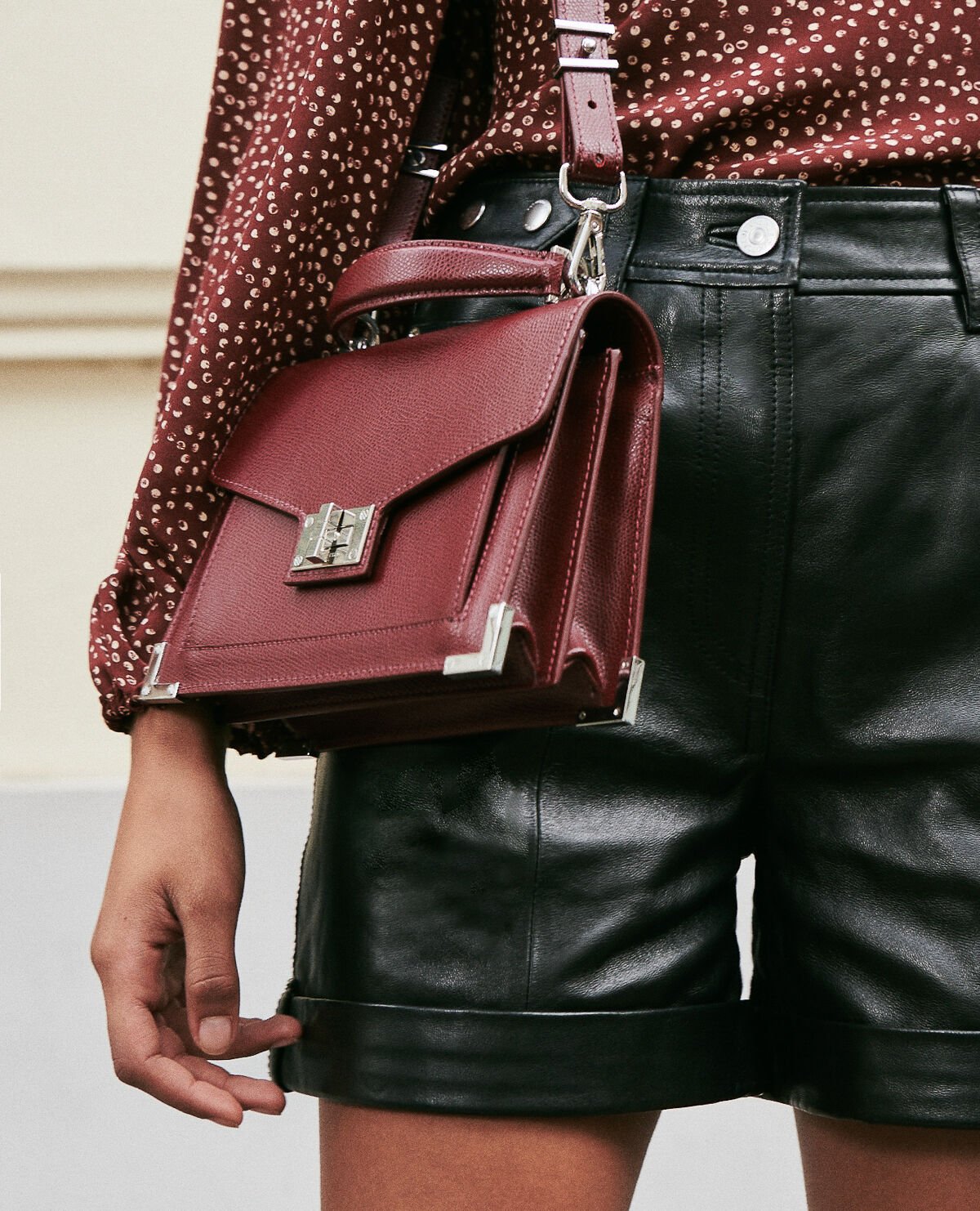 Black weekend bag | The Kooples