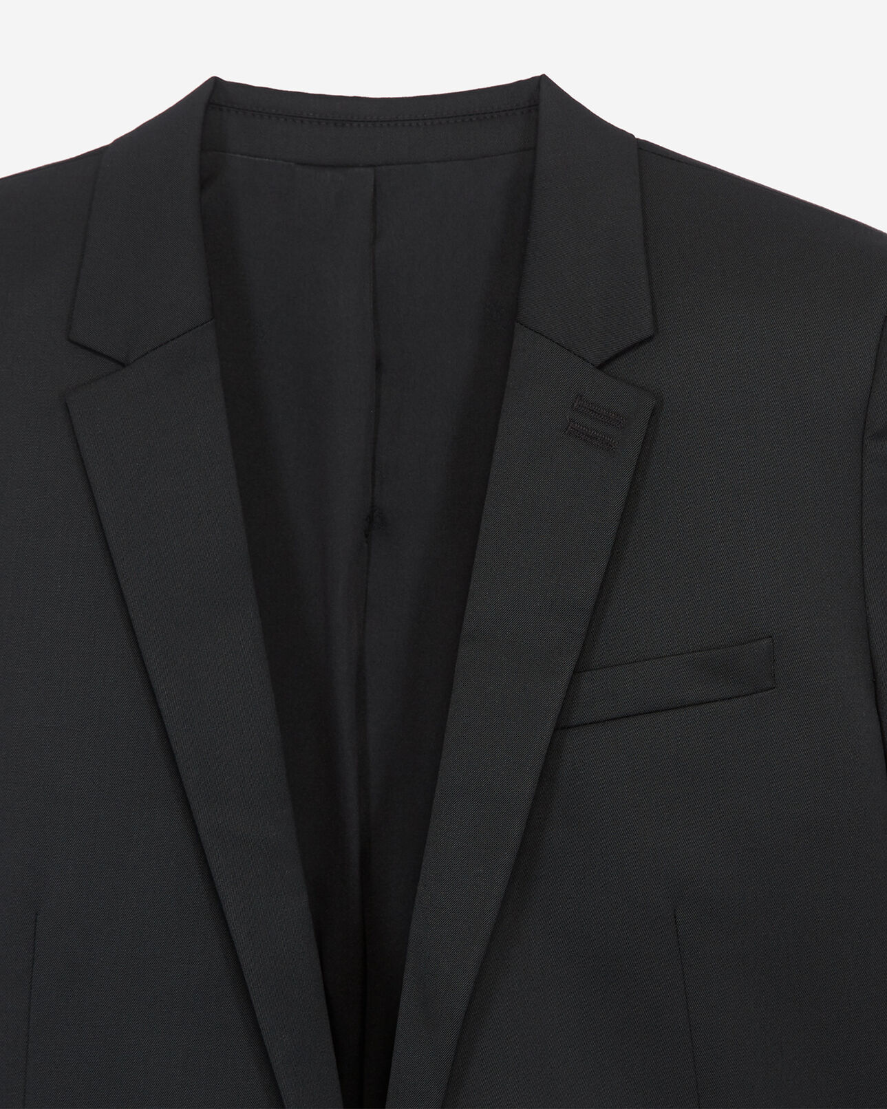 The Kooples WOMEN BLACK black suit jacket