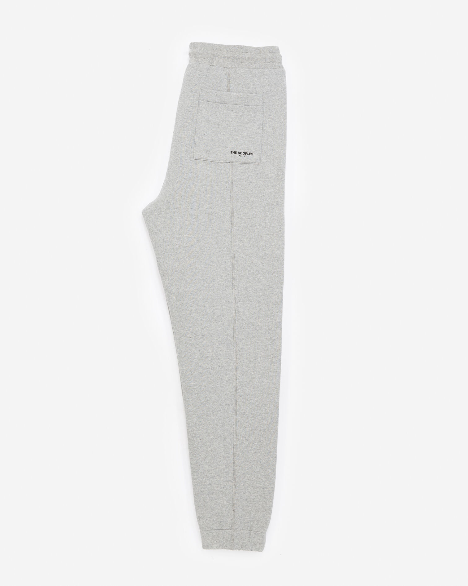 Jogging gris clair imprimé The Kooples, MIDDLE GREY MELANGE, hi-res image number null