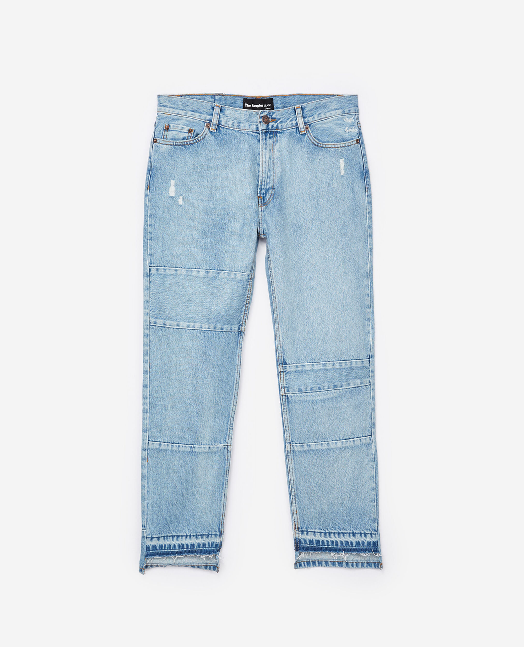 Nelly patchwork denim jeans, LIGHT BLUE, hi-res image number null