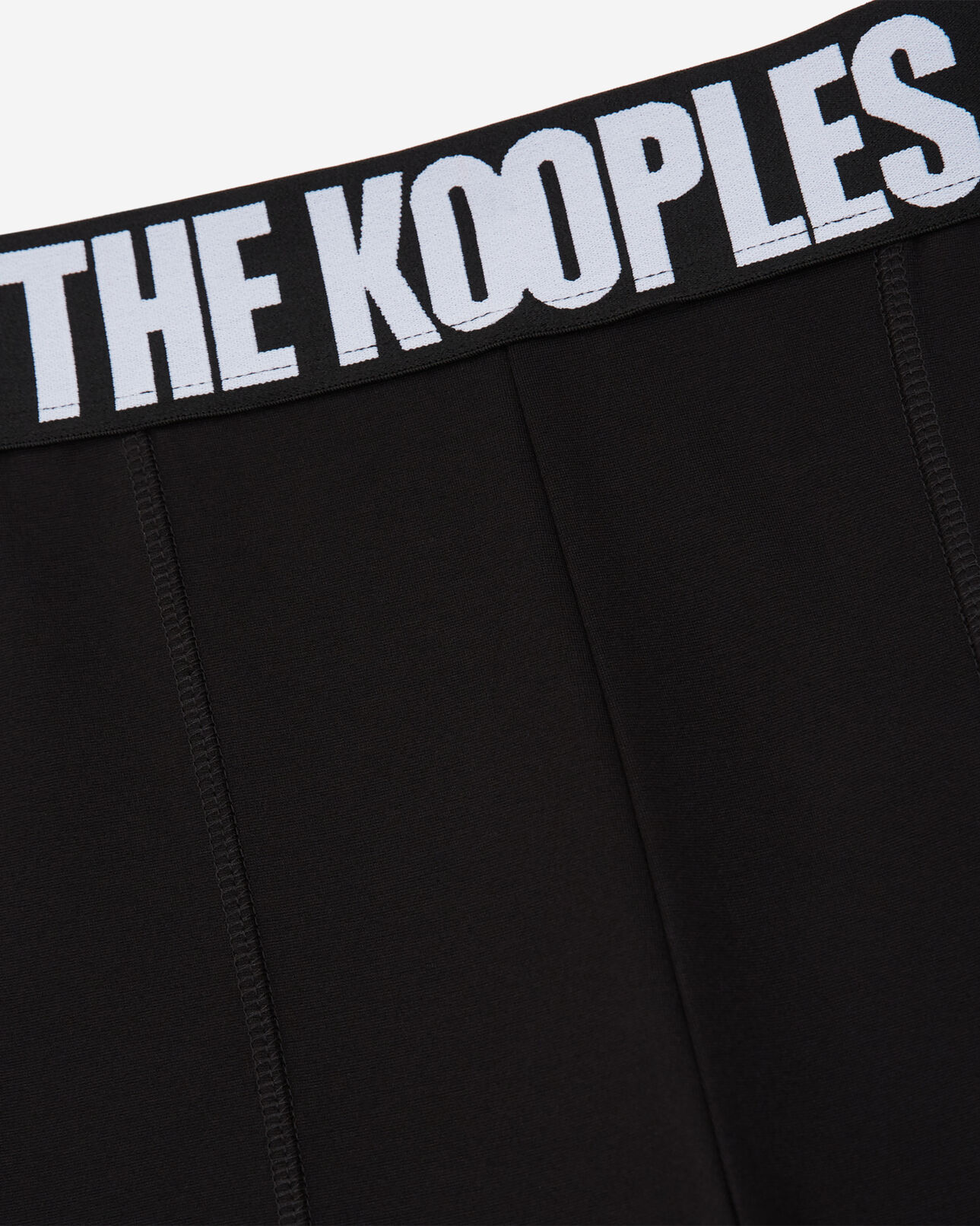 The Kooples WOMEN BLACK black logo flared pants