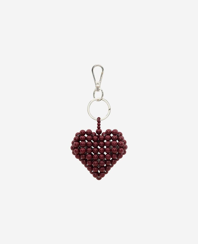The Kooples DAMEN BORDEAUX taschenschmuck herz bordeaux