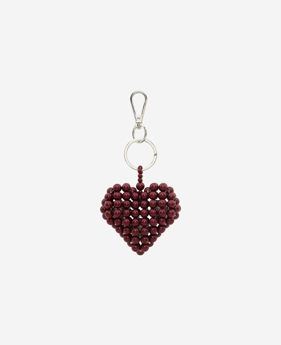 The Kooples DAMEN BORDEAUX taschenschmuck herz bordeaux