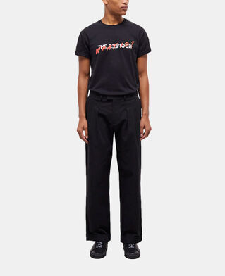 The Kooples HERREN BLACK weite, schwarze hose