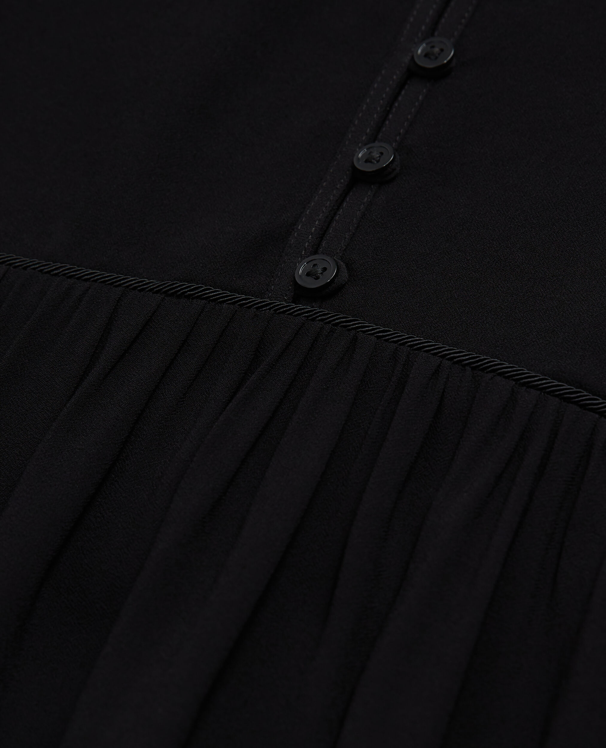 Short black dress, BLACK, hi-res image number null