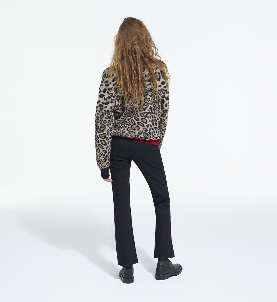 Snakeskin print cardigan store