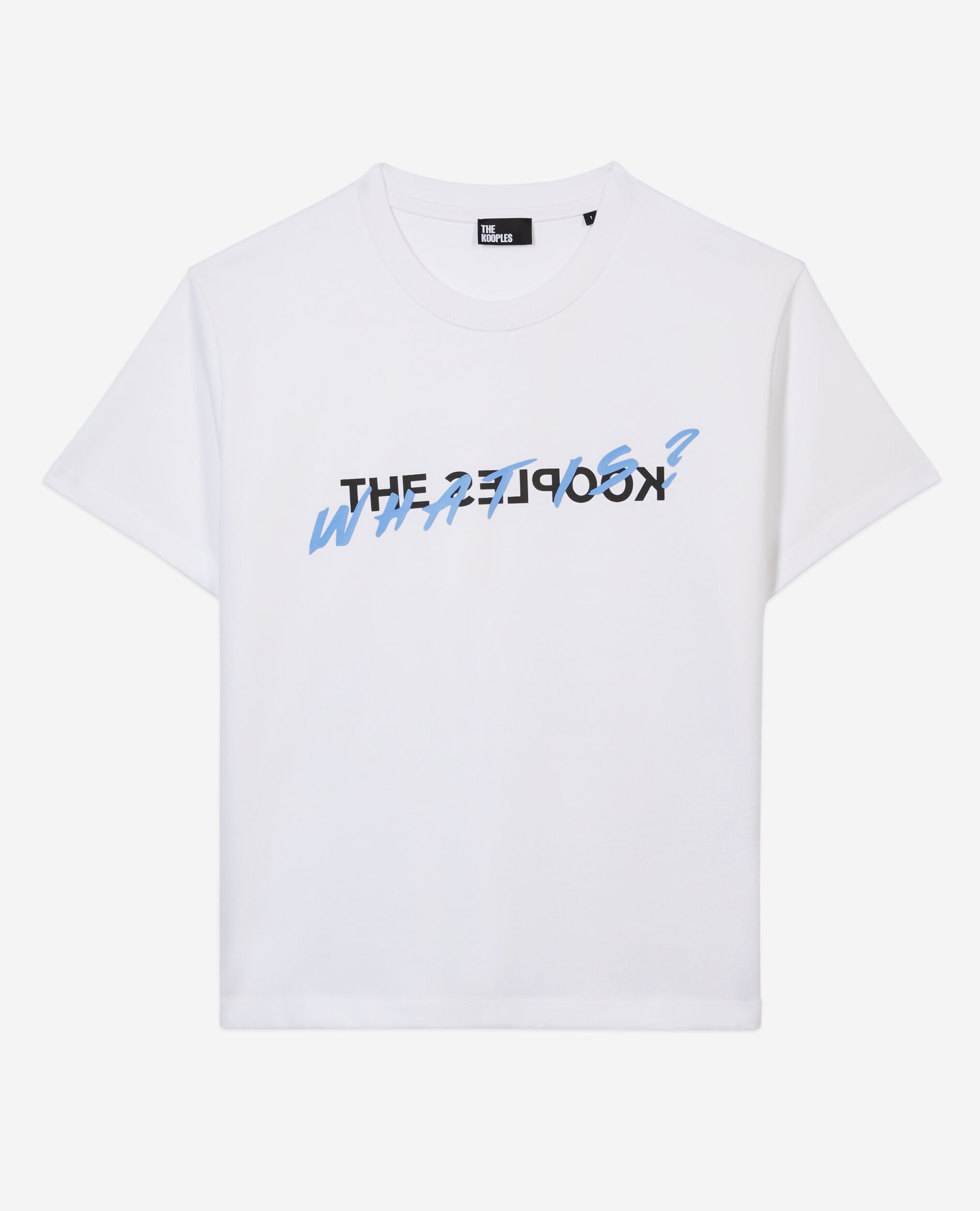 T shirt What is blanc The Kooples France