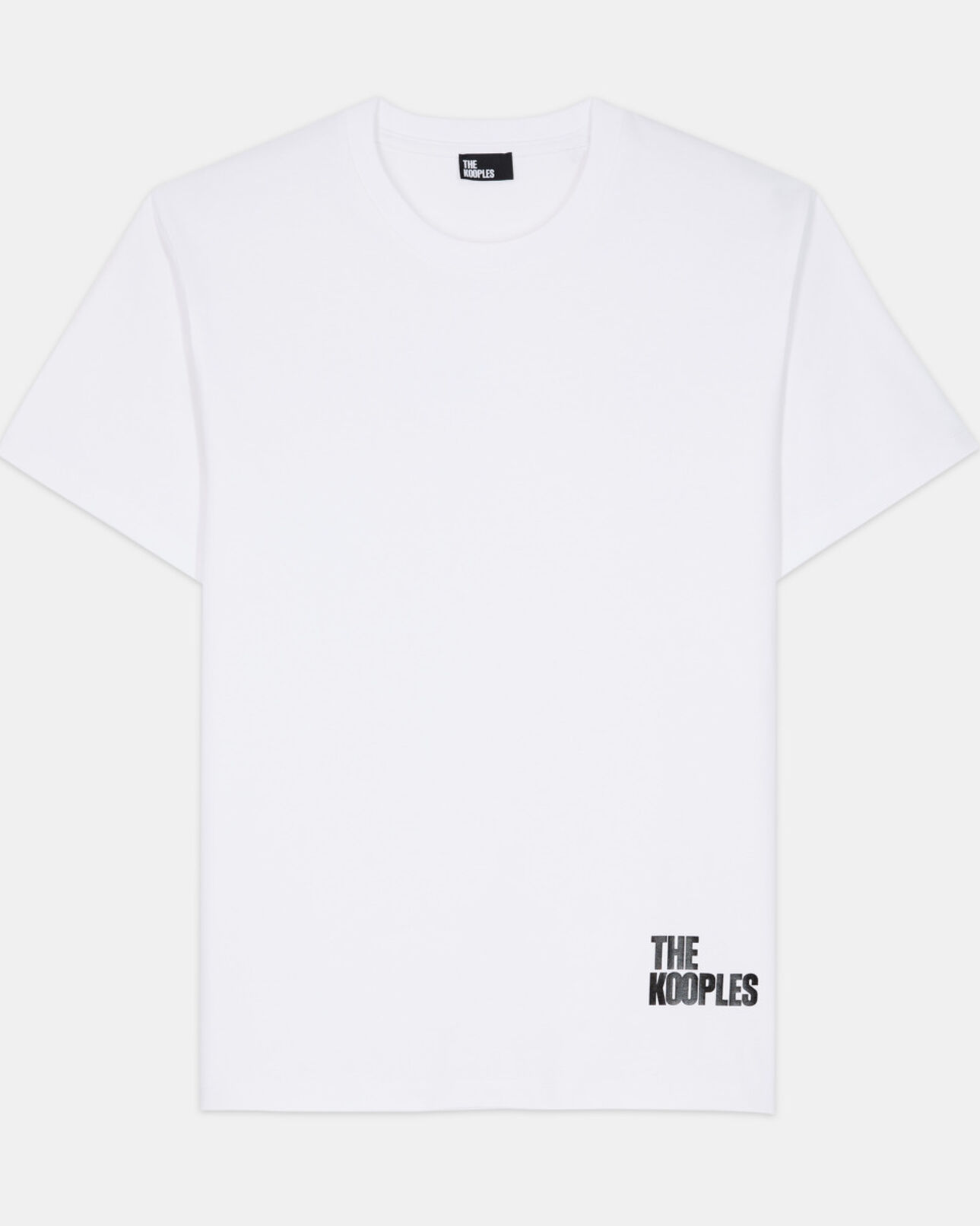 The Kooples MEN SNOW WHITE the kooples white logo t-shirt