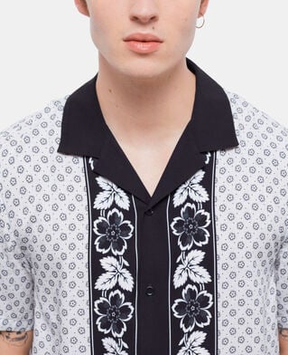 The Kooples H ECRU printed shirt