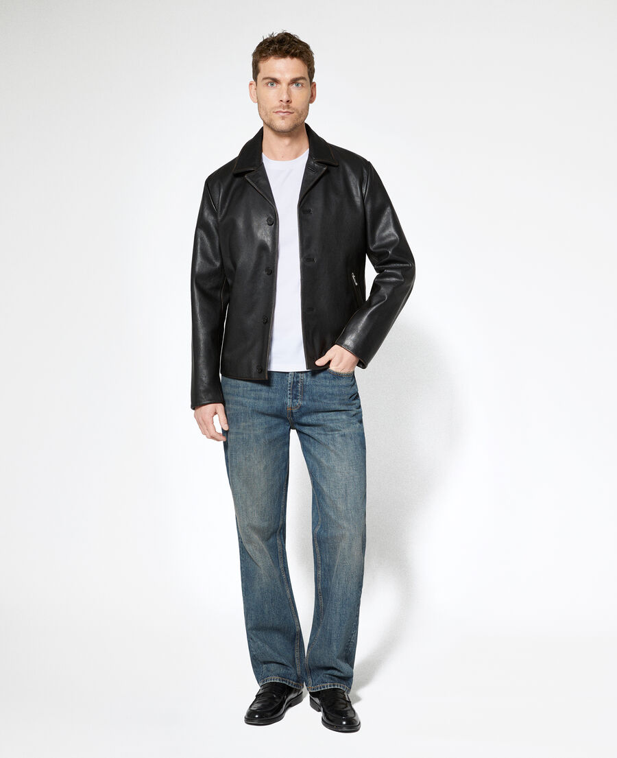 The Kooples HOMME MEDIUM BLUE jean droit bleu gris