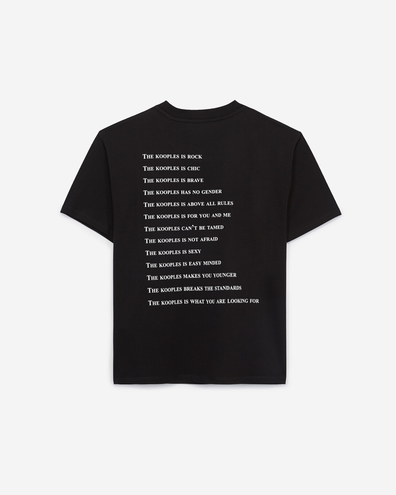 The Kooples WOMEN BLACK what is noir t-shirt
