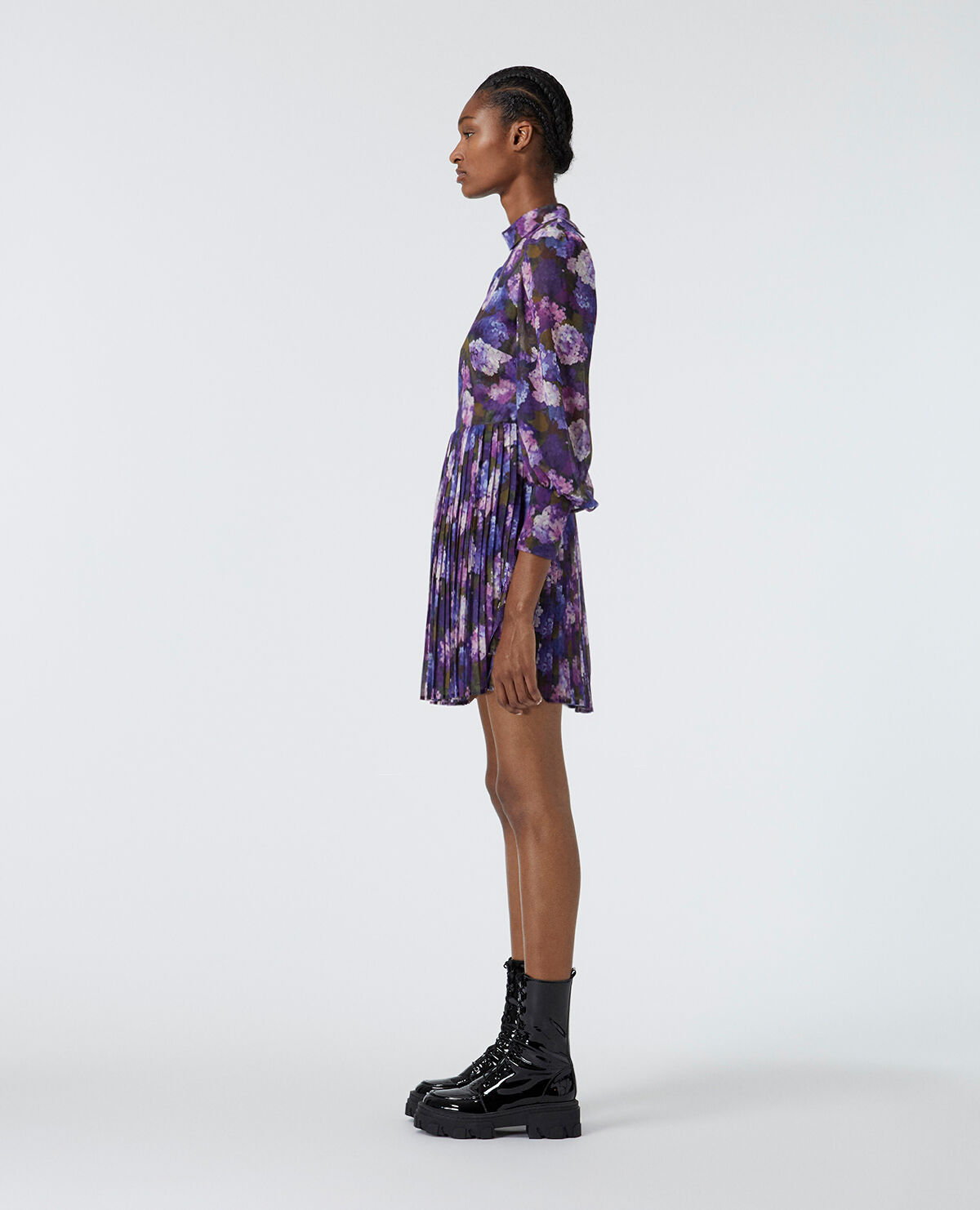 The kooples hot sale pleated shirt dress