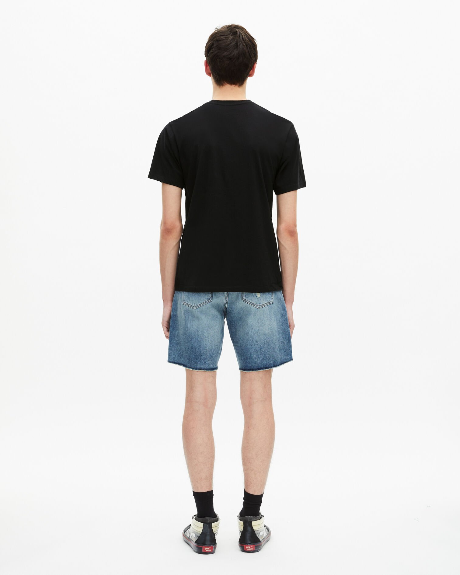 T-shirt avec Logo noir, BLACK, hi-res image number null