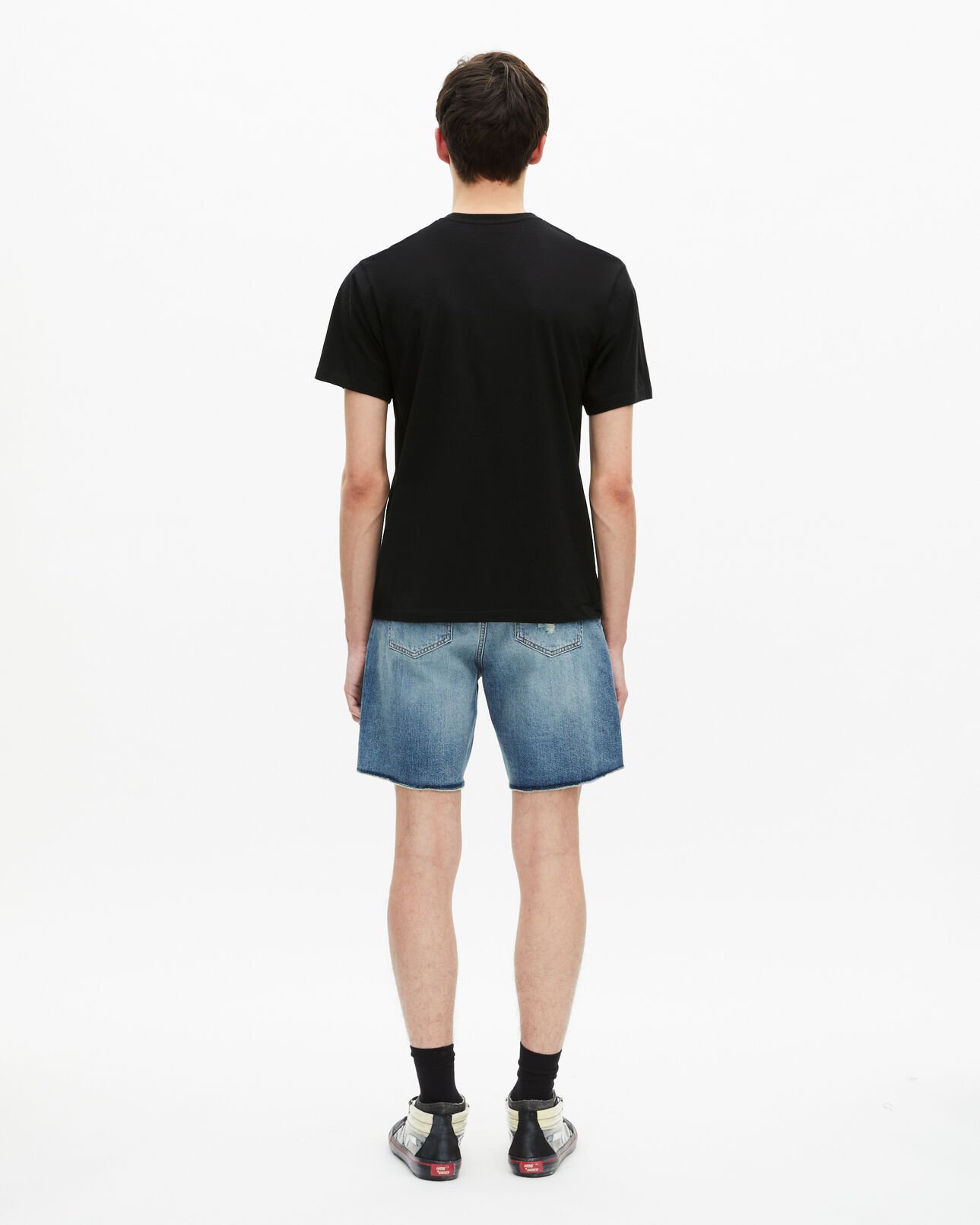 The Kooples HOMBRE BLACK camiseta con logotipo negro