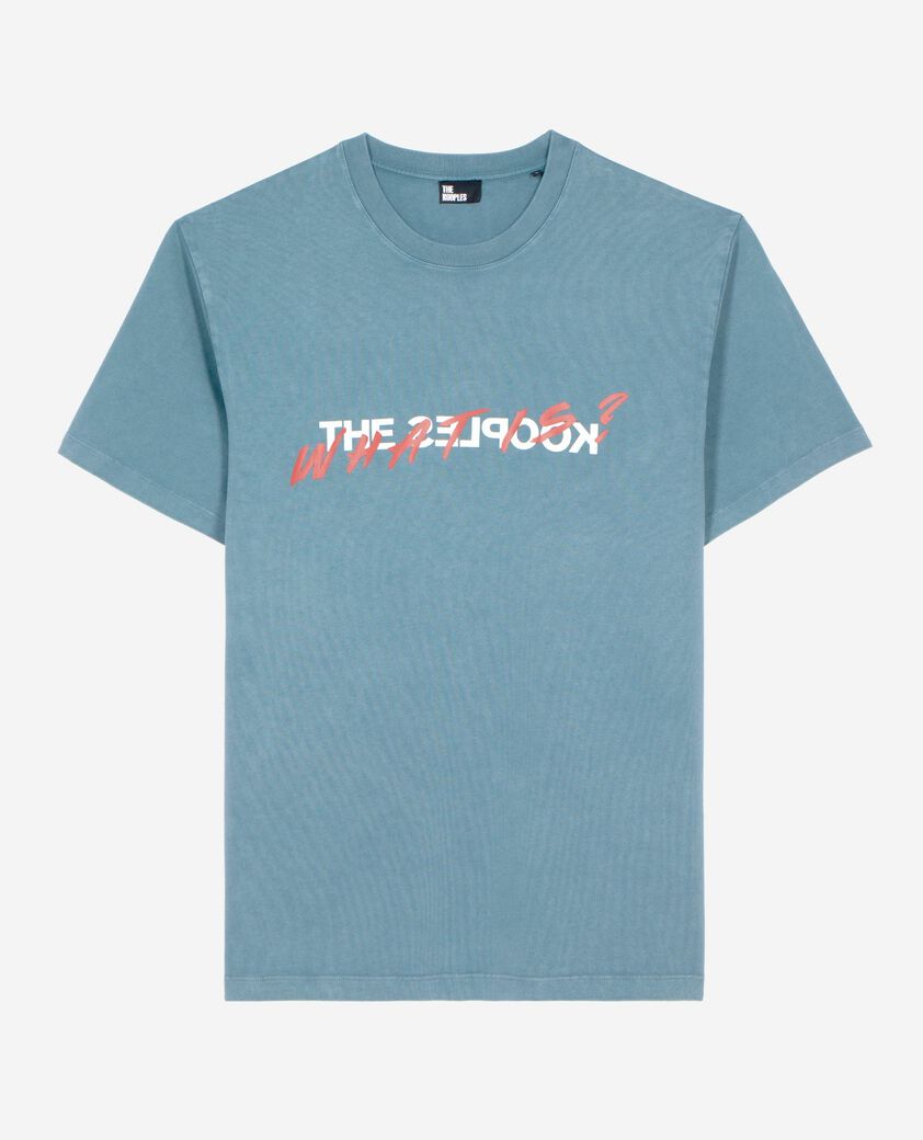 The Kooples HOMBRE BLUE GREY what is camiseta azul