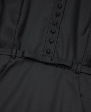 The Kooples F BLACK short black wool-blend dress