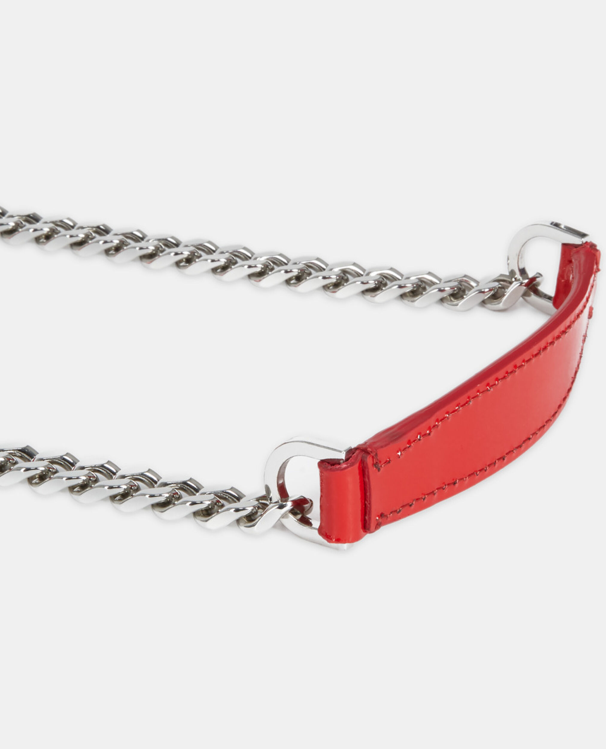 Sac Emily small en cuir rouge | The Kooples - France