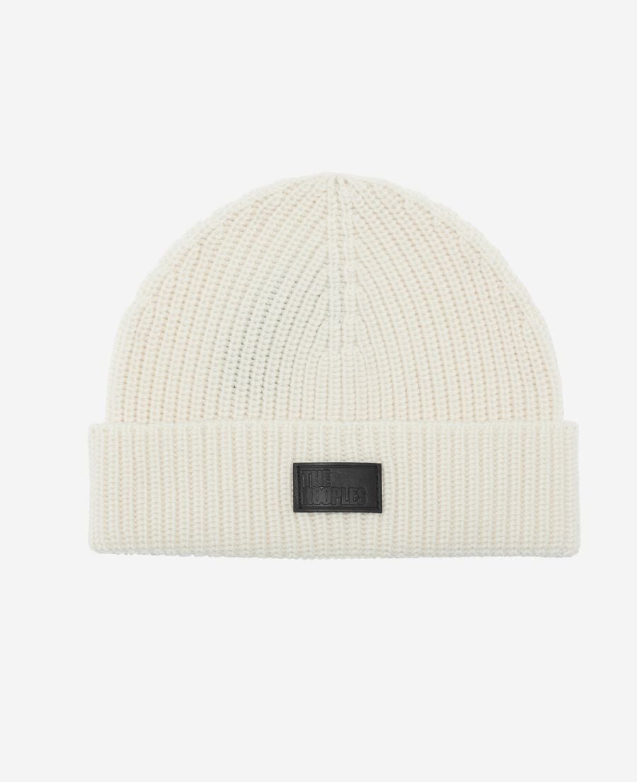 The Kooples H ECRU hat with ecru lapel