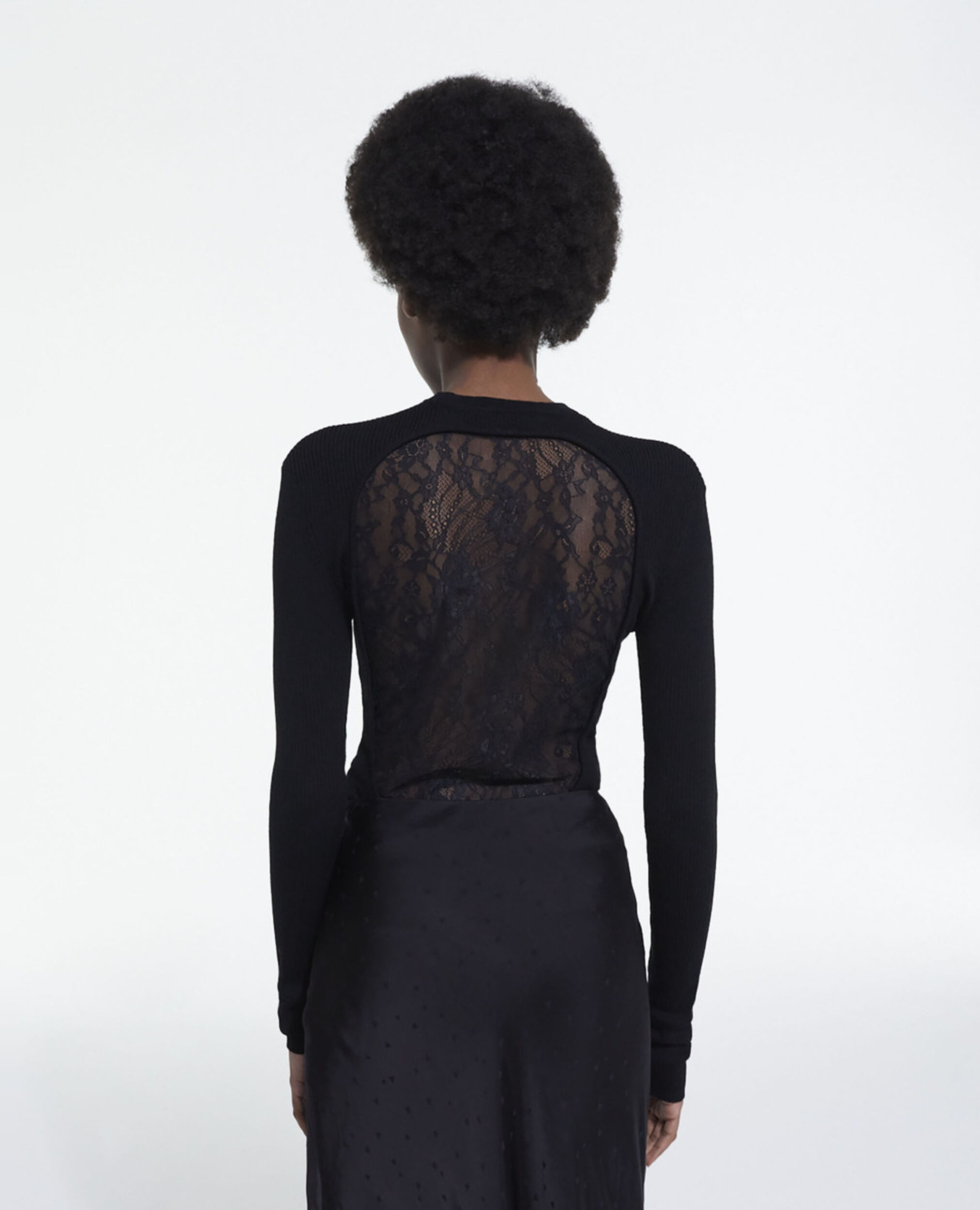 Jersey lana negro, BLACK, hi-res image number null